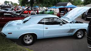 Image result for Bright Blue 1973 Challenger