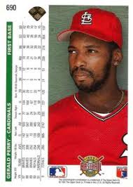 Amazon.com: 1992 Upper Deck Gold Hologram Baseball #690 Gerald Perry St.  Louis Cardinals Official MLB Trading Card From The UD Company :  Collectibles & Fine Art