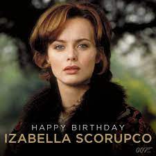Isabel siebert (* 1977), deutsche politikerin; James Bond 007 Happy Birthday To Izabella Scorupco Izabella Played Genius Computer Programmer Natalya Simonova In Goldeneye 1995 Perhaps Don T Get Her Toys For The Boys Facebook