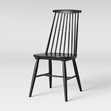 Harwich High Back Windsor Dining Chair Black Threshold Windsor Dining Chairs Farmhouse Dining Chairs High Back Dining Chairs