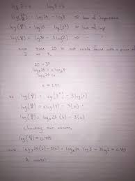 We did not find results for: If Log2 A And Log 3 B Then Express Log 25 8 In Terms Of A And B Quora