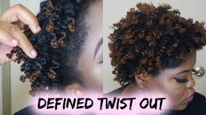 Short hairstyles are becoming increasingly popular and easy to maintain. How To Defined Twist Out On Short 4b 4c Natural Hair Youtube
