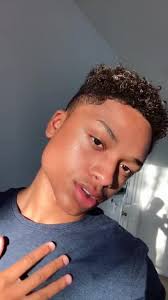 Andre Swilley Has Just Created An Awesome Short Video With Original Sound Bhadbhabie Light Skin Boys Boys With Curly Hair Cute Black Guys