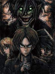 aot titan anime painting museum quality giclee art print 進撃の巨人 アニメ ジョーダン 壁紙
