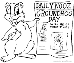 Groundhog day coloring book pages a handful of groundhog coloring pages. Groundhog Coloring Bitem