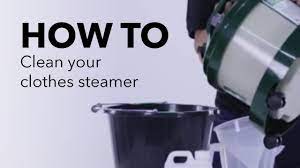 How To | Clean Your Clothes Steamer - Youtube