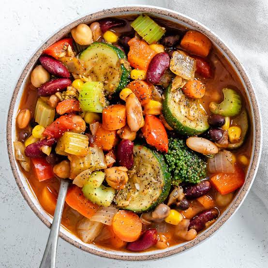 Hearty Veggie Cazuela, AI generated