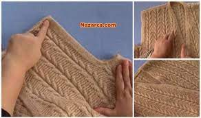 orgu burcak anne yelegi turkce videolu nazarca com orgu yun iplikleri patikler