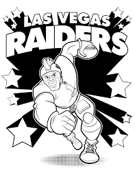 Printable oakland raiders logo football sport coloring page. Raiders Activities Las Vegas Raiders Raiders Com