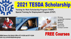 | the transformational leader in the technical education and skills development of the filipino workforce. Tesda Scholarship 2021 Application Form World Scholarship Forum