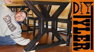 It also features casters on the bottom of the tables legs for easy mobility. 8 Crafty Diy Table Legs For Your Table Or Desk Project