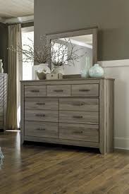 Ashley Furniture Zelen Dresser And Mirror Dresser With Mirror Rustic Bedroom Dresser Decor
