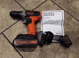 Black & decker have 8 models of cordless 20v drills and are all part of the 20v max system meaning you can interchange batteries with devices also part of this either way, their 20v max powered drills will cover all your home improvement and diy tasks for years to come. New Black Decker Cordless Drill For Sale In Tempe Az Offerup