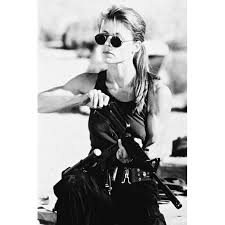 Dark fate has finally reached uk cinemas, with the sequel to terminator: Linda Hamilton As Sarah Connor In Sunglasses Loading Rifle Terminator 2 24x36 Poster Walmart Com Walmart Com