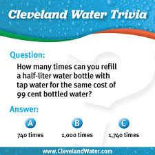 When delivered consistently, exceptional customer service can be a business' main growth. Week Seven Trivia Question Cleveland Water Department