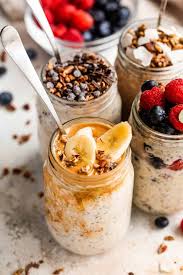 I love that this healthy overnight oats recipe comes with lots of topping . Easy And Healthy Overnight Oats Recipe Diethood
