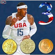 The matches for women were played at. Only Nba 3x Olympian Carmelo Anthony Sport Web Olympic Gold Medals Usa Basketball