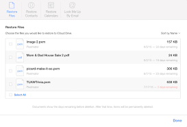 Icloud Com Now Provides Recovery Of Deleted Files Contacts Calendars And Reminders