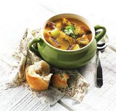 Sweet Potato Soup With Seared Tomatillos Recipe Vitamix Sweet Potato Soup Recipes Vitamix Soup Recipes