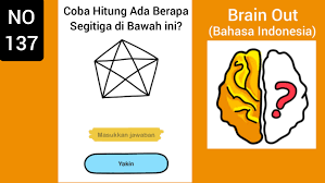 Brain Out Level 137 Coba Hitung Ada Berapa Segitiga Di Bawah Ini Terbaru 2020