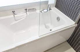 Finish with the surround panel on the control side. Install A Tub And Shower New Construction Rona