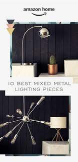 Mixed Metal Lighting Pieces Metal Lighting Modern Light Fixtures Kitchen Ceiling Lights