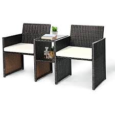 Stark Item Patio Rattan Loveseat Table Chairs Chat Set Seat Sofa Conversation Cushioned This Is Two Seats R Rattan Loveseat Outdoor Furniture Sets Sofa Styling