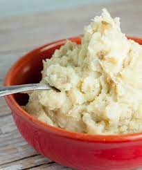 Creamy Garlic Dairy Free Mashed Potatoes No Milk Recipe Recipe Dairy Free Mashed Potatoes Dairy Free Recipes Recipes