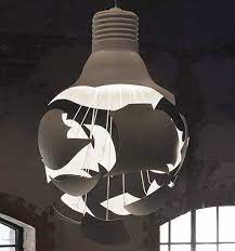 The Scheisse Explodingn Light Bulb From Northern Lighting Bulb Pendant Light Large Pendant Lamp Suspension Light