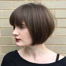 A short bob with bangs is an edgy short haircut with lengths falling anywhere between the ears and the neck and paired with a fringe. 50 Brand New Short Bob Haircuts And Hairstyles For 2020 Hair Adviser