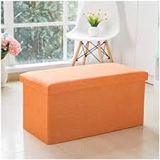 Rkrxdh Storage Ottoman Top Folding Storage Ottoman Seat Storage Chest Versatile And Space Saving Multi Purpos In 2020 Folding Storage Ottoman Storage Ottoman Ottoman