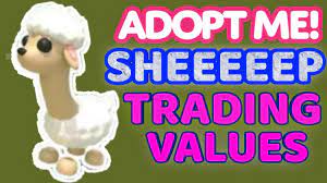 Trading SHEEEEEP in Adopt Me! MEME PET! - YouTube