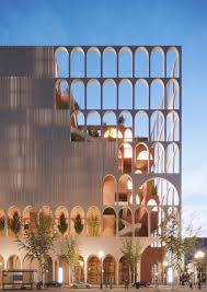 Tagh Behesht Commercial And Office Building In Mashhad Iran By Rvad Studio Iranian Architecture Facade Design Architecture