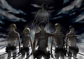 Shingeki no kyojin) is a japanese dark fantasy anime television series adapted from the manga of the same name by hajime isayama that premiered. Attack Of Titan Wallpaper Anime Attack On Titan Attack On Titan Eld Jinn Gunther Schultz Levi Ackerm Attack On Titan Attack On Titan Anime Attack On Titan Art
