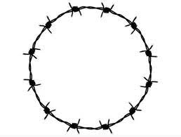 Barb Wire Circle Barbed Wire Art Barbed Wire Drawing Barbed Wire Tattoos