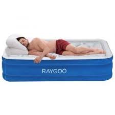 Learn about bed sizes, mattress dimensions, and how to choose the right room size: Raygoo Air Mattress Twin Size Airbed Luxury Raised Inflatable Mattress Air Mattress Inflatable Mattress Mattress