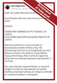 False Phivolcs Warning About A Looming Magnitude 7 1 Earthquake