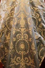 50 fortuny fabric ranked in order of popularity and relevancy. Italian Pure Silk Damask Fabric In Light Blue And Gold With Neoclassical Design At 1stdibs