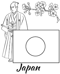 All world countries flag coloring pictures. Printable Japan Flag Coloring Page
