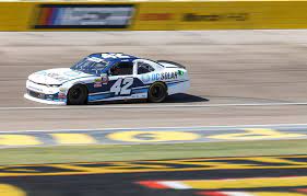 The nascar xfinity series race will attract thousands of spectators and tailgaters to the las vegas motor speedway once again this year, and you'll understand why that is if you make. Ross Chastain 42 Leads The Pack During The Dc Solar 300 Nascar Xfinity Series Race At The Las Vegas Motor Speedway On Saturday Sept 15 2018 Richard Brian Las Vegas Review Journal Vegasphoto