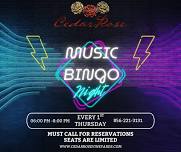 Music Bingo Night