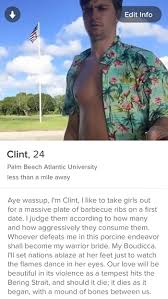 Secretly you hope to finally meet you've been misinformed or lied to about how to write your online dating profile, that's all. 10 Funny Tinder Profiles That Will Make You Look Twice Bored Panda