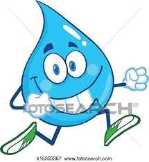 قطرة الماء ألفباء ركض clip art k15303367 cartoon character design graffiti cartoons character