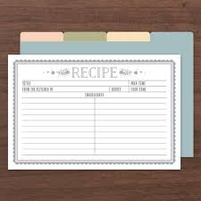 Kraft Recipe Cards Pdf Type Your Recipes Then Print Recipe Cards Template Printable Recipe Cards Recipe Cards Printable Free