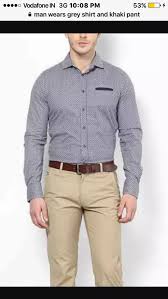 Grey Shirt Matching Trousers Up To 56 Telli Com Br