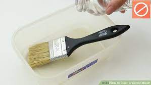 How To Clean A Varnish Brush: 15 Steps (With Pictures) - Wikihow | Cleaning  Wood, Cleaning Paint Brushes, Staining Wood
