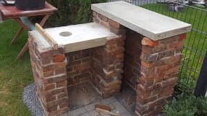 Sooo Arbeitsplatte Aufgemortelt Grillkamin Arbeitsplatte Selber Bauen