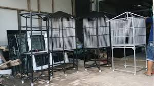 Kandang lovebird koloni tp minimalis, tdk memakan tempat,cocok untuk tempat yg sedang. Kandang Burung Beo Alumunium Mewah Chustall Youtube