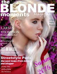 Blond and blonde have different meanings. The Blonde Moments Magazine Von Jenny Burgartz Blurb Bucher Deutschland