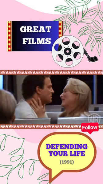 ., CLASSIC FILMS: , “Defending Your Life” (1991), “Defending Your Life,”  directed by Albert Brooks and starring Brooks, Meryl Streep, the late Rip  Torn, and Lee Grant, is a modern screen gem., Laced ...